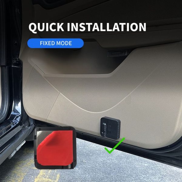 LED Infrared Induction Car Door Welcome Light Night Projection Ambient Light, Specification: Energy Circle (Yellow) (1 Pair / Box) - Image 5