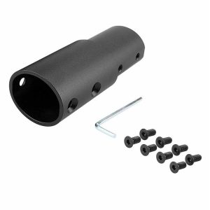 Aluminum Extension Pipe Extender Pole For Xiaomi M365 / M365Pro Pro2 1S (Black)