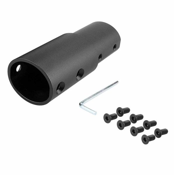 Aluminum Extension Pipe Extender Pole For Xiaomi M365 / M365Pro Pro2 1S (Black)