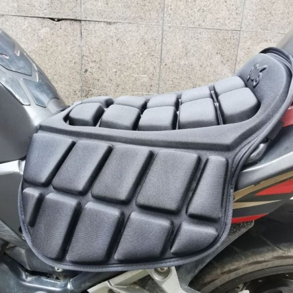 Shock Absorption Heat Insulation Breathable Motorcycle Seat Cushion, Style: Saddle Type - Image 7