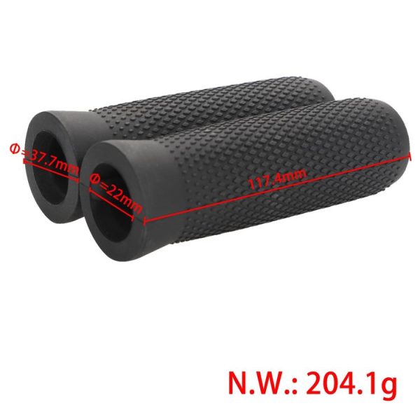 1 Pair Silicone Handbar Cover For Ninebot ES1 / ES2 / ES3 / ES4 (Gray) - Image 3