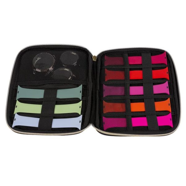 Velvet Watch Strap Watch Accessories Storage Bag, Specification: Blue S - Image 4