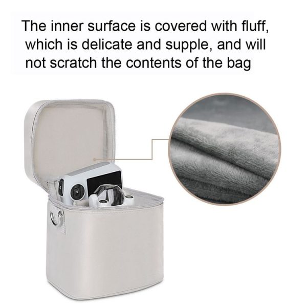 RCSTQ Drone PU Material Pouch Liner Bag With Carabiner For DJI Mini 3 Pro / Mini 2 - Image 6