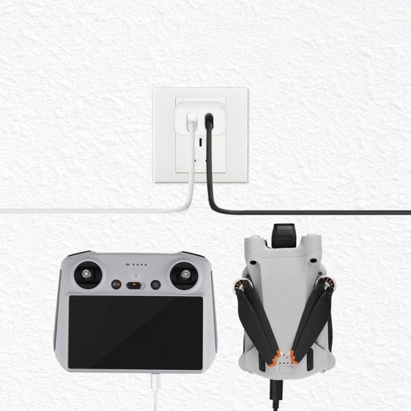 RCSTQ Drone 30W Dual Port Gallium Nitride Charger for DJI Mini 2 / Mini 3 Pro - Image 5