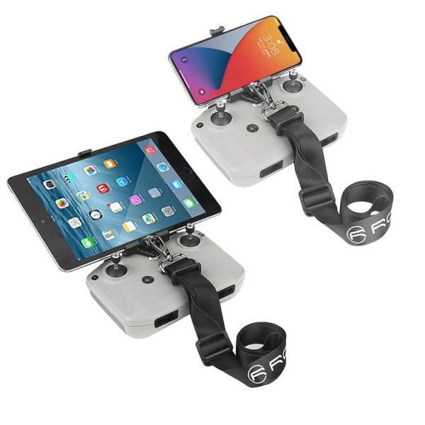RCSTQ Remote Control Phone Tablet Bracket for DJI Mavic 3 / Mini 2 / Mini 3 Pro, Style: With Thin Lanyard - Image 6