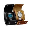 PU Leather Watch Protective Dustproof Display Box Portable Storage Box (Brown) - Image 2