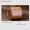 PU Leather Watch Protective Dustproof Display Box Portable Storage Box (Brown) - Image 3