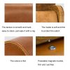 PU Leather Watch Protective Dustproof Display Box Portable Storage Box (Brown) - Image 4