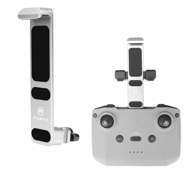 RCSTQ Remote Control Aluminum Tablet Holder for DJI Mini 3 Pro / Air 2S / Mini 2, Style: Only Bracket
