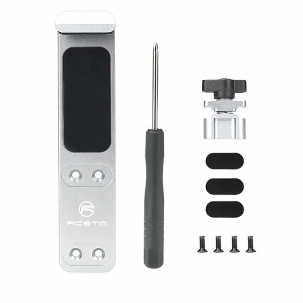 RCSTQ Remote Control Aluminum Tablet Holder for DJI Mini 3 Pro / Air 2S / Mini 2, Style: Only Bracket - Image 2