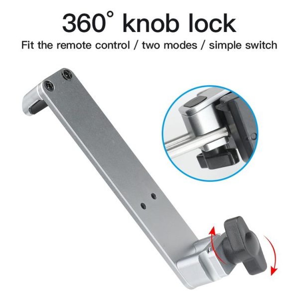 RCSTQ Remote Control Aluminum Tablet Holder for DJI Mini 3 Pro / Air 2S / Mini 2, Style: Only Bracket - Image 5
