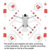 8 PCS 6030F Double Sided Colorful Low Noise Wing Propellers For DJI Mini 3 Pro, Color: Silver Tip - Image 5