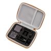 Hard Shell Action Camera Portable Handheld Storage Bag for DJI Osmo Action2 (PU Yellow) - Image 5