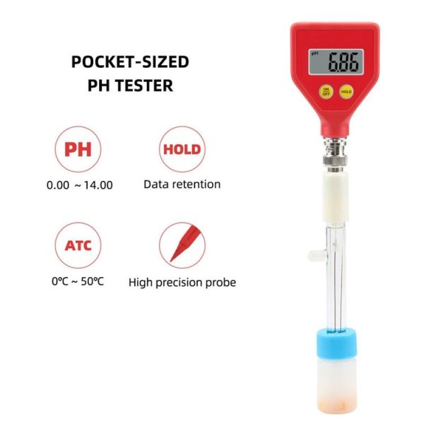 PH-98108 Portable Digital Soil Acidity Meter - Image 2