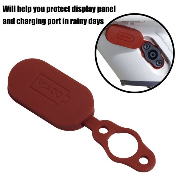 5 In 1 Charge Port Cover Cap Siliceone Plug For Xiaomi M365 Scooter - Image 4