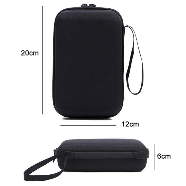 Thumb Stabilizer Action Camera Storage Bag for Insta360 GO 2 (Black) - Image 3