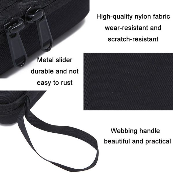 Thumb Stabilizer Action Camera Storage Bag for Insta360 GO 2 (Black) - Image 5