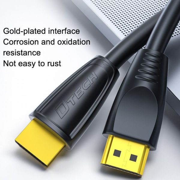 DTECH HDMI 2.0 HD Connection Cable 4K 60Hz Computer TV Connection Cable, Length: 1m - Image 4
