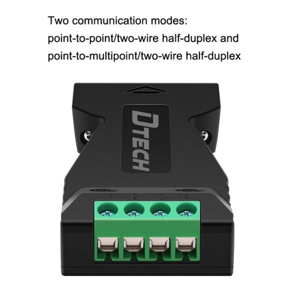 DTECH DT-9001 Industrial Grade Lightning And Surge Protection RS232 To 485 Converter - Image 4