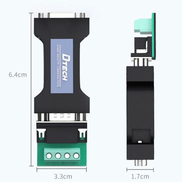 DTECH DT-9000 Passive Bidirectional RS232 To RS485 Serial Communication Protocol Module Converter - Image 2