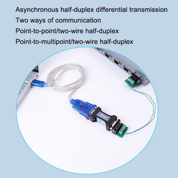 DTECH DT-9000 Passive Bidirectional RS232 To RS485 Serial Communication Protocol Module Converter - Image 7