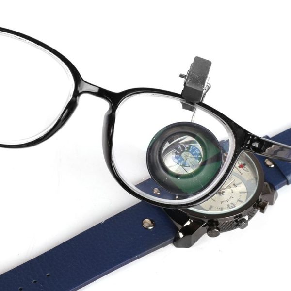 20X Clip On Eyeglass Magnifier Watch Repair Tool Loupes Magnifying Lens - Image 5