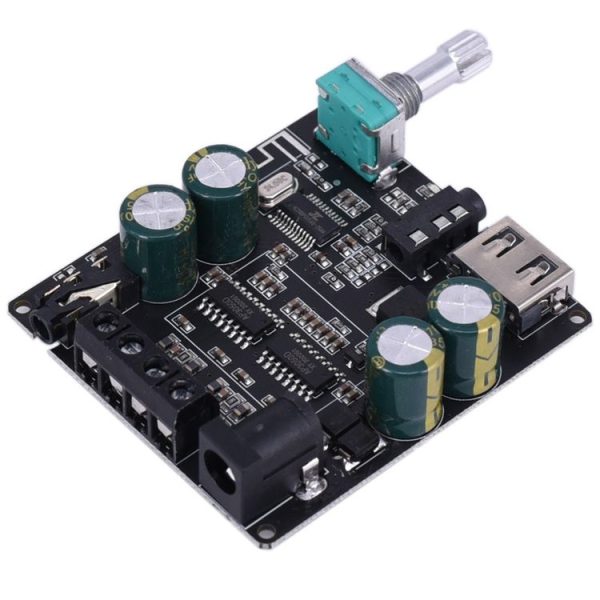 XY-C100L Stereo Stepless Tuning Bluetooth Digital Power Amplifier Board - Image 2