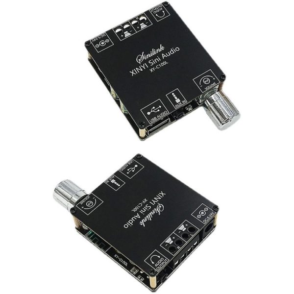 XY-C100L Stereo Stepless Tuning Bluetooth Digital Power Amplifier Board - Image 3