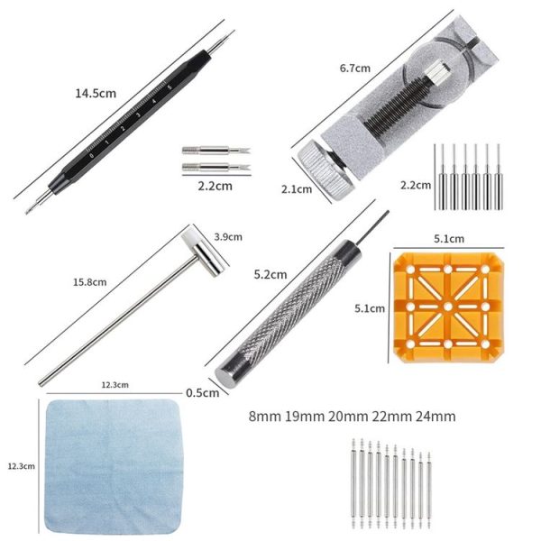 29-in-1 Watch Strap Link Removal Tool Watch Repair Kit - Image 3