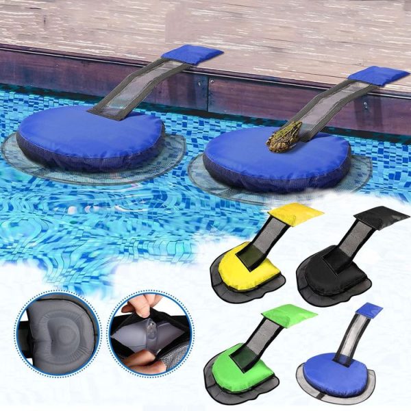 Swimming Pool Small Animal Escape Net Animal Escape Channel, Color: Blue - Image 2