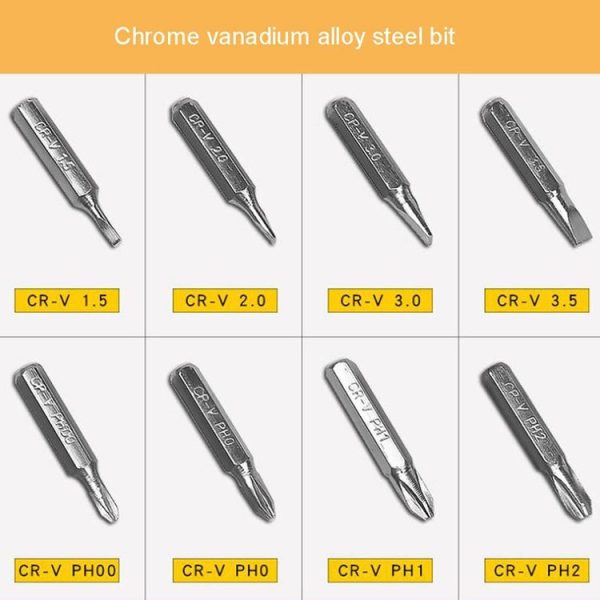 8 In 1 Screwdriver Aluminum Alloy Combination Disassembly Pen Repair Screwdriver (Blue) - Image 9