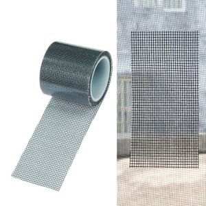 5cm x 2m Door Curtain Mosquito Net Screen Window Anti-mosquito Repair Subsidy (Gray)