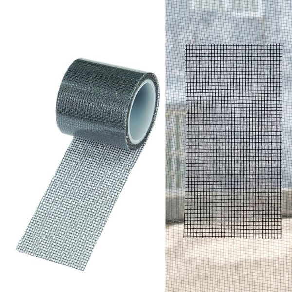 5cm x 2m Door Curtain Mosquito Net Screen Window Anti-mosquito Repair Subsidy (Gray)