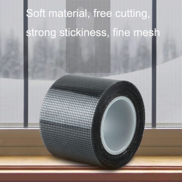 5cm x 2m Door Curtain Mosquito Net Screen Window Anti-mosquito Repair Subsidy (Gray) - Image 6