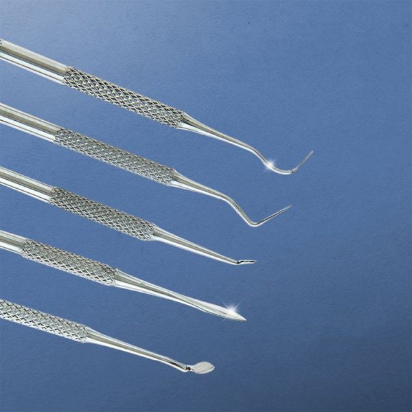 12 In 1 Stainless Steel Wax Carving Knife Dental Tool Set Clay Modeling Tool - Image 3
