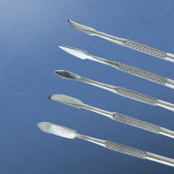 12 In 1 Stainless Steel Wax Carving Knife Dental Tool Set Clay Modeling Tool - Image 4