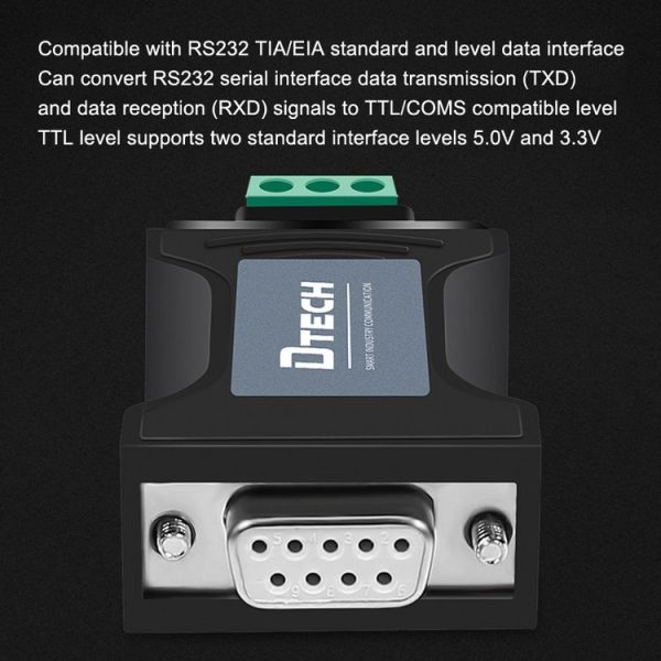 DTECH DT-9005 Without Power Supply RS232 To TTL Serial Port Module, Interface: 5V Module - Image 4
