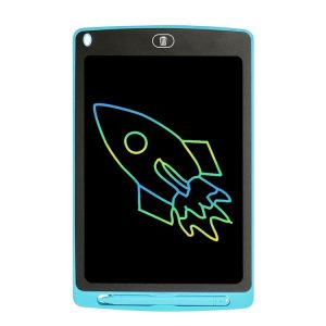 LCD Writing Board Children Hand Drawn Board, Specification: 10 inch Colorful (Light Blue)