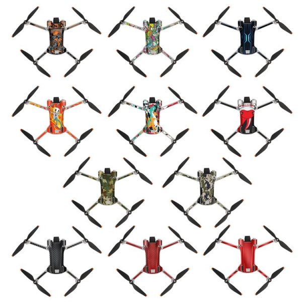 Sunnylife Drone+Remote Control Protective Sticker For DJI Mini 3 Pro Standard Version (Rhythm Graffiti) - Image 4
