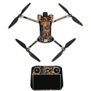 Sunnylife Drone+Remote Control Protective Sticker For DJI Mini 3 Pro RC Version (Irimitent Eagle)