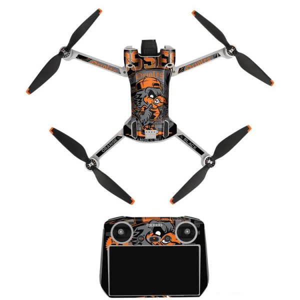 Sunnylife Drone+Remote Control Protective Sticker For DJI Mini 3 Pro RC Version (Irimitent Eagle)