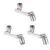 Faucet Robot Arm Universal Extender 1080 Degree Lifting Aerator, Specification: Silicone Double Outlet - Image 2