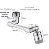 Faucet Robot Arm Universal Extender 1080 Degree Lifting Aerator, Specification: Silicone Double Outlet - Image 3