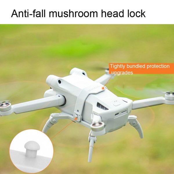 Sunnylife Foldable Spider Landing Gear for DJI Mini 3 Pro (Grey) - Image 6
