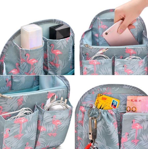 Schoolbag Separation Organizer Storage Bag Computer Backpack Liner Bag, Color: Large Light Blue - Image 6
