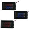 Dual-Display Voltage Current Meter Digital DC Voltage Meter, Specification: 10A (Red Blue) - Image 2