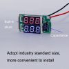 Dual-Display Voltage Current Meter Digital DC Voltage Meter, Specification: 50A (Red) - Image 6