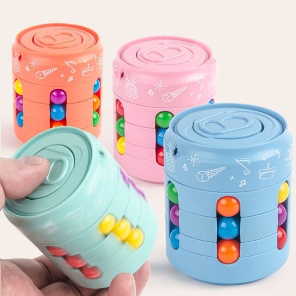 Finger Spinning Fidget Spinner Finger Rotating Easy (Green) - Image 2