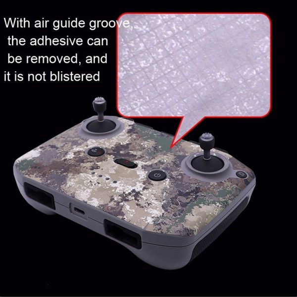Flat Style Waterproof Anti-Scratch Sticker For DJI Mini 3 Pro RC-N1 Ordinary Version (Mn3-01) - Image 4
