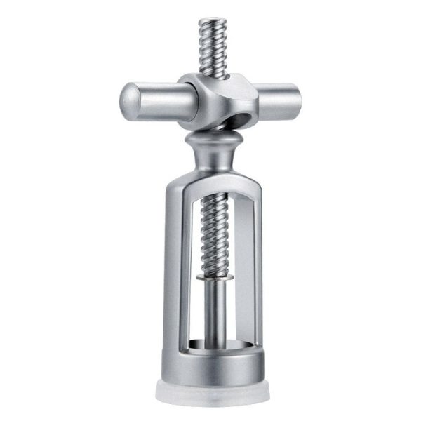 Kitchen Zinc Alloy Wine Bottle Opener (Silver) - Image 2
